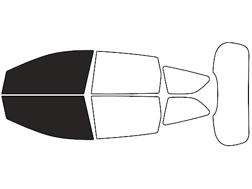 Rvinyl Window Tint Kit Compatible with Ford Escape 2013-2019 - Front Precut Kit - 20%