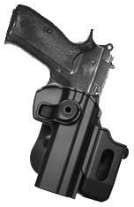 CZ 75 SP-01 Shadow, CZ75 SP-01 Tactical, CZ75 Compact, CZ75D Compact Polymer Retention Roto Holster with Detachable Mag Pouch Black