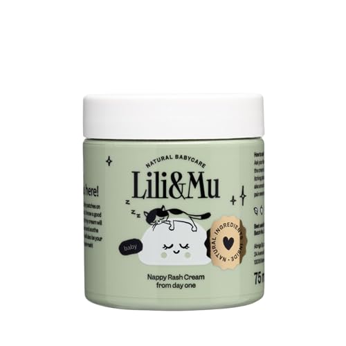 Lili&Mu Wundschutzcreme Baby Zinkcreme 75 ml - Gegen Windelausschlag, Creme...