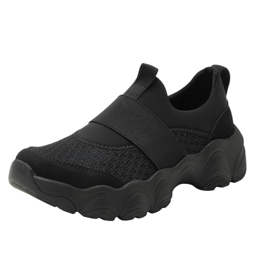 Alegria Women's Sleek Joy Fashion Casual Sport Slip-on Sneaker