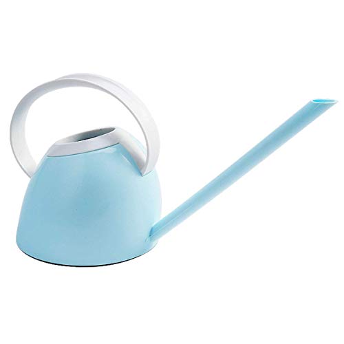 Layboo PP Plastic Watering Can Indoor Long Spout 1.2L Spriking Can (Blue)