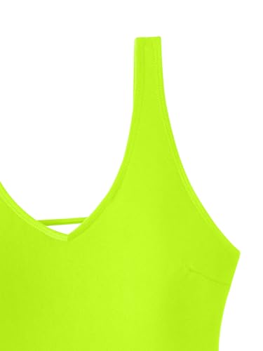 Image of Foxiny Sexy Backless Cheeky High Cut Leg Thong V Neck One Piece Swimsuit