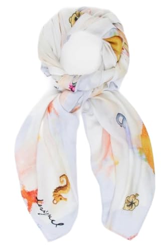 Desigual Femme Foulard rectangulaire charms.