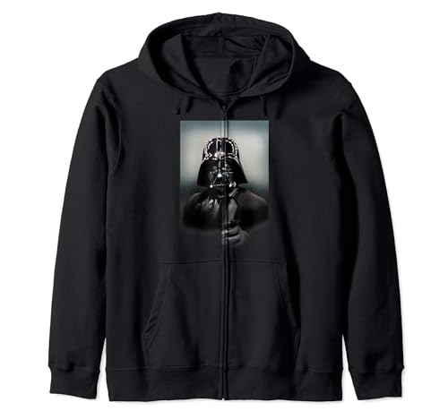 Sweat Star Wars Dark Vador zippé parfait pour les soirées cinéma et le quotidien