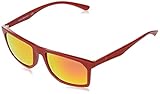  Emporio Armani Occhiali da sole EA4164 58276Q occhiali Uomo colore Rosso lente Viola/Rosso taglia 57 mm