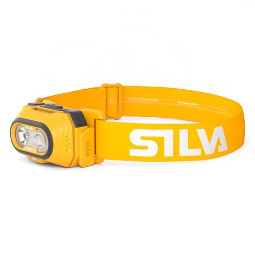 Silva Stirnlampe LED Wiederaufladbar USB C - Explore 5-700 Lumen Stirnlampe Rotlicht - 4 Helligkeitsstufen - Weiß, Orange & Rot LED Kopflampe - Batterieanzeige - Kopflampe Aufladbar Silva Stirnlampe LED Wiederaufladbar USB C - Explore 5-700 Lumen Stirnlampe Rotlicht - 4 Helligkeitsstufen - Weiß, Orange & Rot LED Kopflampe - Batterieanzeige - Kopflampe Aufladbar