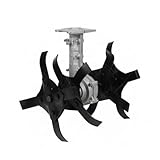 Maka Gruppo Zappette per Decespugliatore Ø26 mm a 9 Denti – Accessorio Motozappa Fresatrice Terreno, Testa Zappatrice Universale per Fresare, Sarchiare e Arieggiare Il Suolo (Fresa)