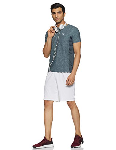 Image of Polyester B-091 Cricket Mens Round Neck Tee, Small (Grey)