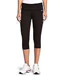 brooks, pantaloni capri infiniti donna ii 220505, nero (black), xs