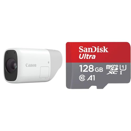 美品　Canon Power Shot ZOOM SDXCカード128GB付 キヤノン PowerShot ZOOM Black Edition+microSDカードセット