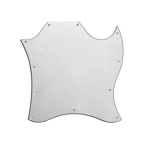 エレキギターのピックガード ギターパーツ - SG フルフェイスギターピックガード ブランクルートブリッジ ハムバッカー スクラッチプレート(Style6)
