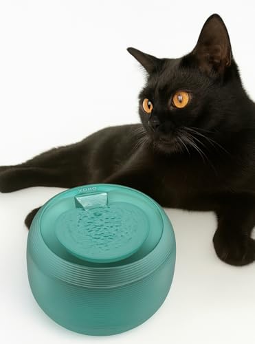 Pet Pod Water Fountain for Cats & Dogs 2.5L - 3 Colours Available - Ultra Silent Turquoise