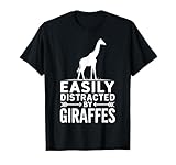 Photo Gallery distratta dalle giraffe funny giraffe maglietta Photo Gallery distratta dalle giraffe funny giraffe maglietta