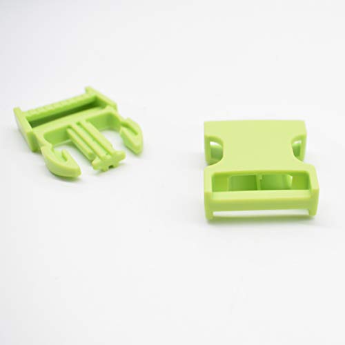 Zuzer Seitliche Entriegelung Schnallen 30PCS 25mm Steckverschluss Kunststoff Klickverschluss Steckschließer Steckschnalle,Buckle Rucksack für Gepäckgurte Halsband Rucksackreparatur