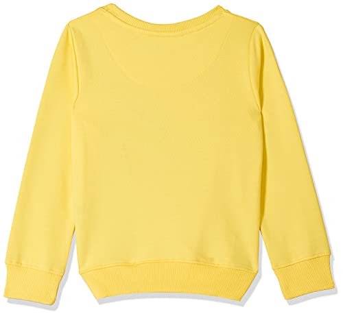 Image of Easybuy Girls Regular Sweatshirt AU21DM04GX Yellow 4Y