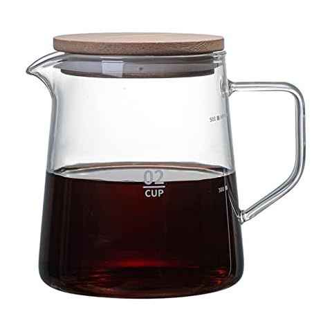 Gonnely Carafe à café en verre 500 ml Cover