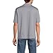 Lands' End Mens Rapid Dry Short Sleeve Classic Fit Polo Shirt Harbor Gray Regular X-Large