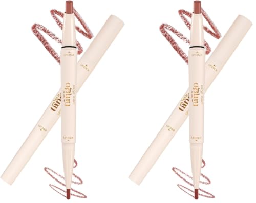 Image of Glam21 Two To Tango Lip Liner + Lipstick Duo |Non-Transfer |16hrs Long Stay | Creamy Matte Finish| Super-glide formula | Non-drying |For Sensational lip look, Clay Crush-14 (Pack of 2)