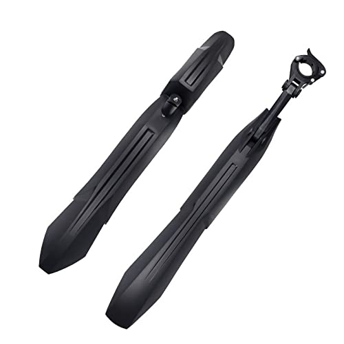 Schutzblech Set,Fahrrad Schutzbleche, Fahrradkotflügel 007 Fahrrad-Schlammkotflügel 24-29 Zoll Fahrrad-Schutzbleche Schmutzflügel Vorder-/Hinterradverwendung 1 Paar Bequeme Installationsfreigabe