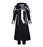 Yongzheng Anime Allen Walker Cosplay Costume Suit Halloween Christmas Clothes (Black, M)