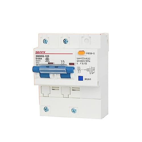Protector contra fugas NC100Le disyuntor RCD de alta fiabilidad estructural 125A 2