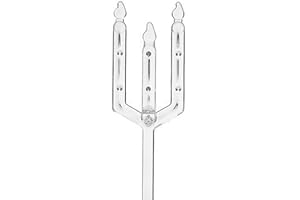 9" Plastic Straight Head Floral Picks for Easy Flower Arrangements