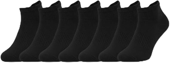 Women's Ankle Socks, Comfort Toe Seamed, 6-pack, Adjustable Size for women