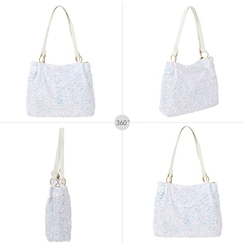 Bolso Tote de Lentejuelas Brillantes para Mujer miniatura 5