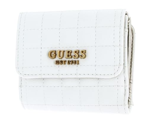 GUESS Porte-Monnaie Tia blanc idéal pour vos sorties et soirées citadines