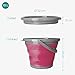 Navaris Cubo Plegable para Camping - Balde de Agua con asa de...
