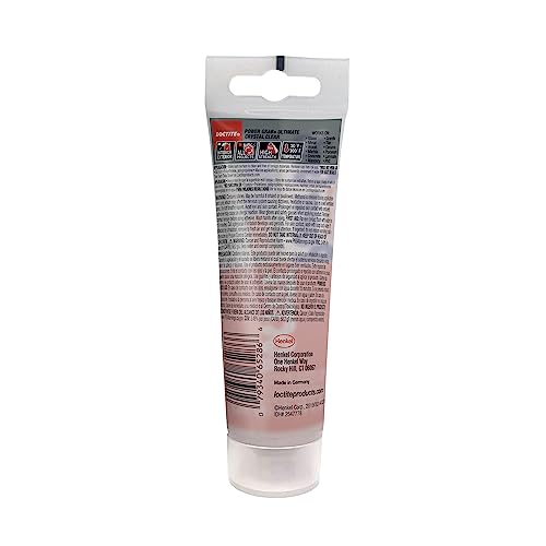 loctite power grab ultimate crystal clear construction adhesive 27 fl oz tube 1 pack