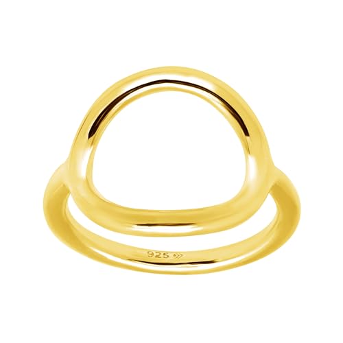 Silpada 'Karma Ring' in 18K Gold-Plated Sterling Silver, Size 8