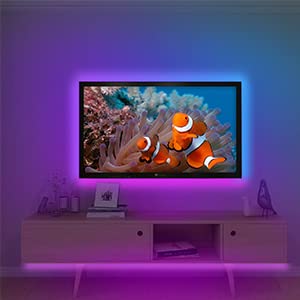 HEERTTOGO LED TV Retroilluminazione, 5M Striscia