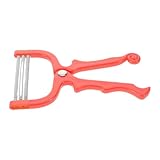 HOMOCONO Tragbarer Gesichtsepilierer und Haarentferner mit Federmechanismus Manuelles Gerät für Frauen zur Anwendung an Gesicht und Oberkörper für Unterwegs und Hause