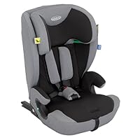 Graco Energi i-Size R129 ISOFIX Car Seat with Top Tether, Harness to Highback Booster, 76–150 cm, 15 Months–12 Years, Meteor