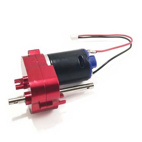 MN78 MN82 MN99S Version 2 Full Metal Gearbox with 370 Motor high Torque Gearbox(Red hp Plug)
