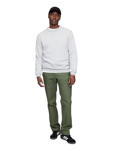 GAP Mens Essential Straight Fit Khaki Chino Pants Thyme450 34X32