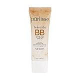 purlisse BB Tinted Moisturizer Cream SPF 30 - BB Cream for All Skin Types - Smooths Skin Texture,...