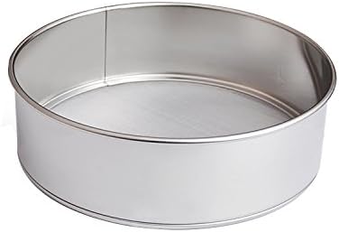 Fine Mesh Flour Sifter Stainless Steel Sifter for Baking & Powdered Sugar 15cm Flour Mesh Strainer 40 Mesh