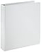 Amazon Basics 3-Ring Binder, 1.5 Inch Rings - 4-Pack (White)