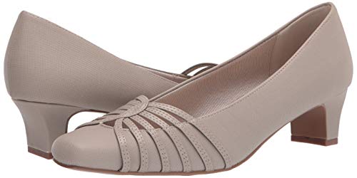 Easy Street Women's Pump, Oatmeal Linen, 7 #TOP6