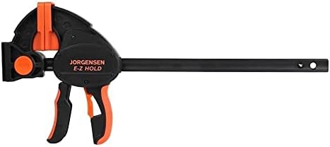 PONY 33712 12" Heavy EX Bar Clamp 12 Opening Width 12.0 inches (304 mm) JORGEN E-Z HOLD