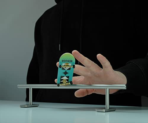 BERLION Professionelles Fingerskate-Geländer aus Holz, Pro, Mini-Skateboard-Rail, Fingerboard, kleines Skatepark, BMX, Park, Finger, Roller, Spielzeug, Anti-Stress-Spielzeug