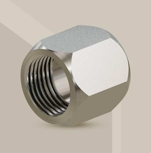 Image of 1 /4 inch JIC 37 Cap & Plug Kit - Dash #04 | Hydraulic Hose, Tube & Pipe Protection | Steel JIC Hydraulic Fitting Caps & Plugs | Reusable 37 Flare Fittings