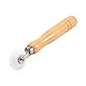 4cm Andrückwalze Rollen Eckennaht Tapetenrolle Intern Extern Tapetenrolle Holzgriff DIY Werkzeug zum Knacken und Kantenverziehen mit ergonomischem Holzgriff