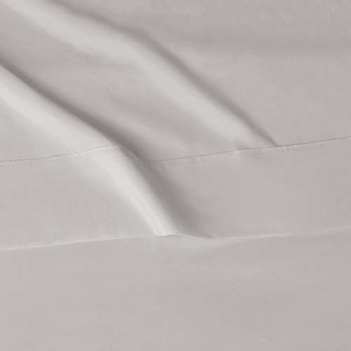 Image of Amazon Basics Lightweight Super Soft Easy Care Wrinkle Free Microfiber 3 Piece Bed Sheet Set with 14-Inch Deep Pockets, Twin, Light Gray, Solid, Kids, Men & Women Bedding (Pack of 4)