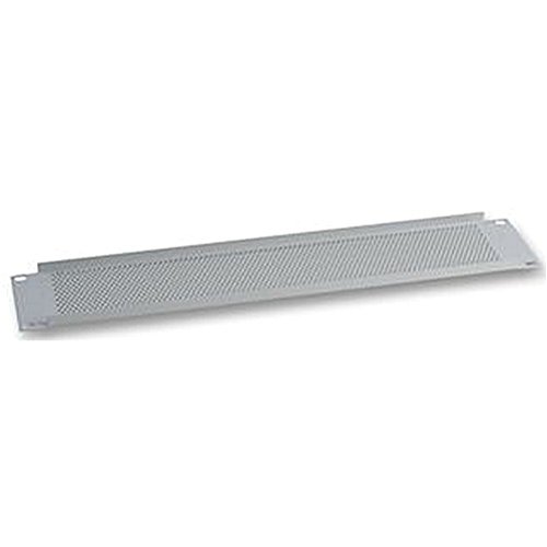 PENN ELCOM 48,3 cm 2U Ventilation Plate Grey ABS & 48,3 cm armadietto mensole Accessories