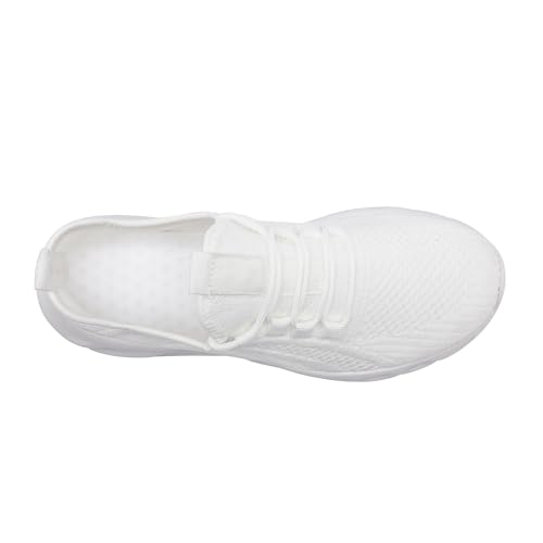 Image of DLWKIPV Womens Slip on Walking Tennis Shoes for Women Work Running Athletic Gym Sports Sneakers Lightweight Casual Shoe