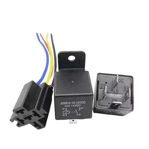 Base de relais automobile JD2912-1H-12VDC 4 broches pour circuit 40A