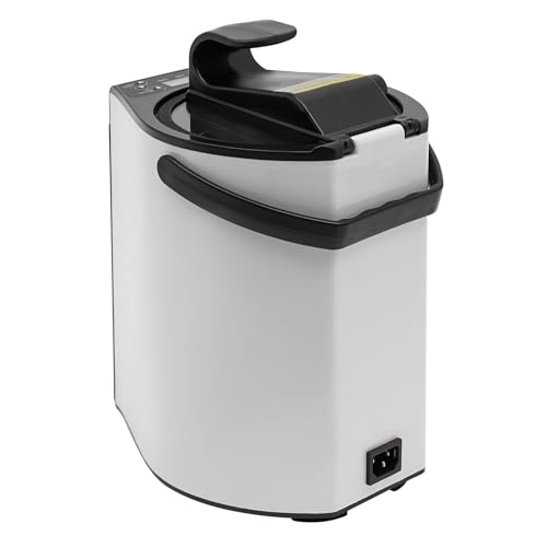 WaShaRoom,DDSS-618,Sauna Steamer Machine 3L, Portable Sauna Steamer, Home SPA Fumigation Steam Machine,304 Stainless Steel, 9.1 * 7.5 * 11.81in,(110V,800W),3L/102.49Oz,White, for Sauna Stores,Hotels